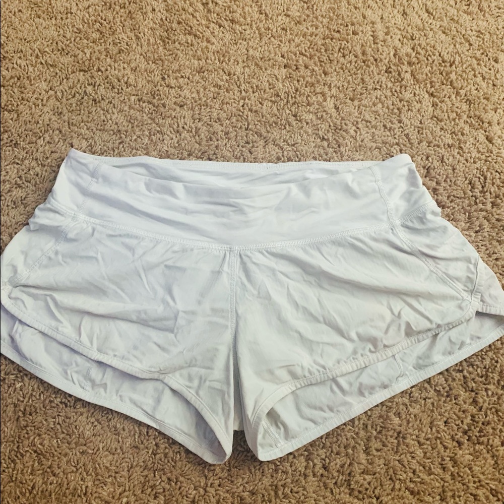 Speed up low-rise shorts